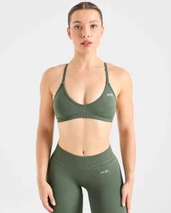 Adapt Seamless Strappy Sports Bra
