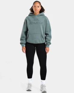 Athletics Applique Oversized Hoodie