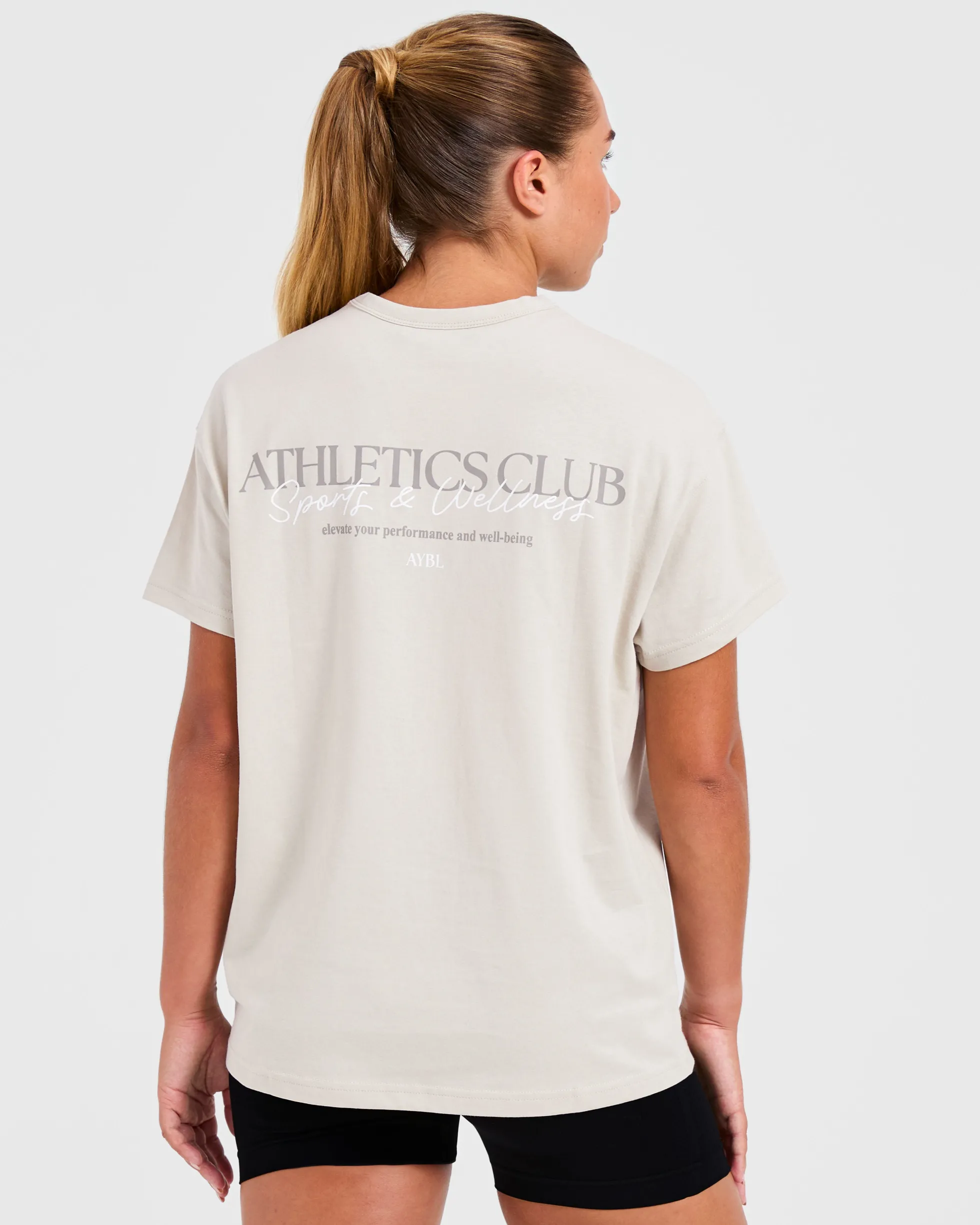 Athletics Club Oversized T Shirt