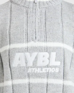 Athletics Oversized Knitted 1/4 Zip