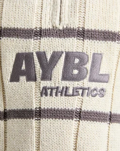 Athletics Oversized Knitted 1/4 Zip