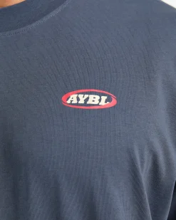 Athletics Script Oversized T Shirt