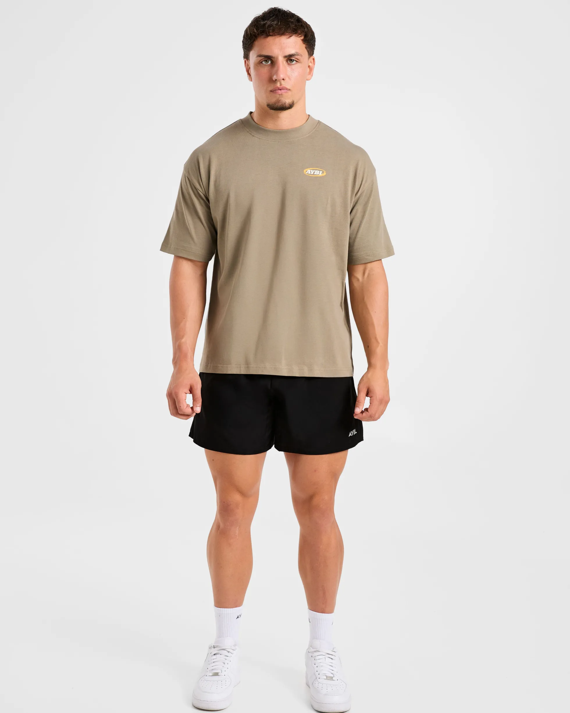 Athletics Script Oversized T Shirt