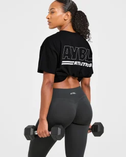Athletics Track Oversized T Shirt