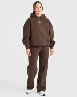 Athletics Track Oversized Straight Leg Joggers