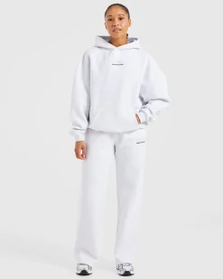 Athletics Track Oversized Straight Leg Joggers