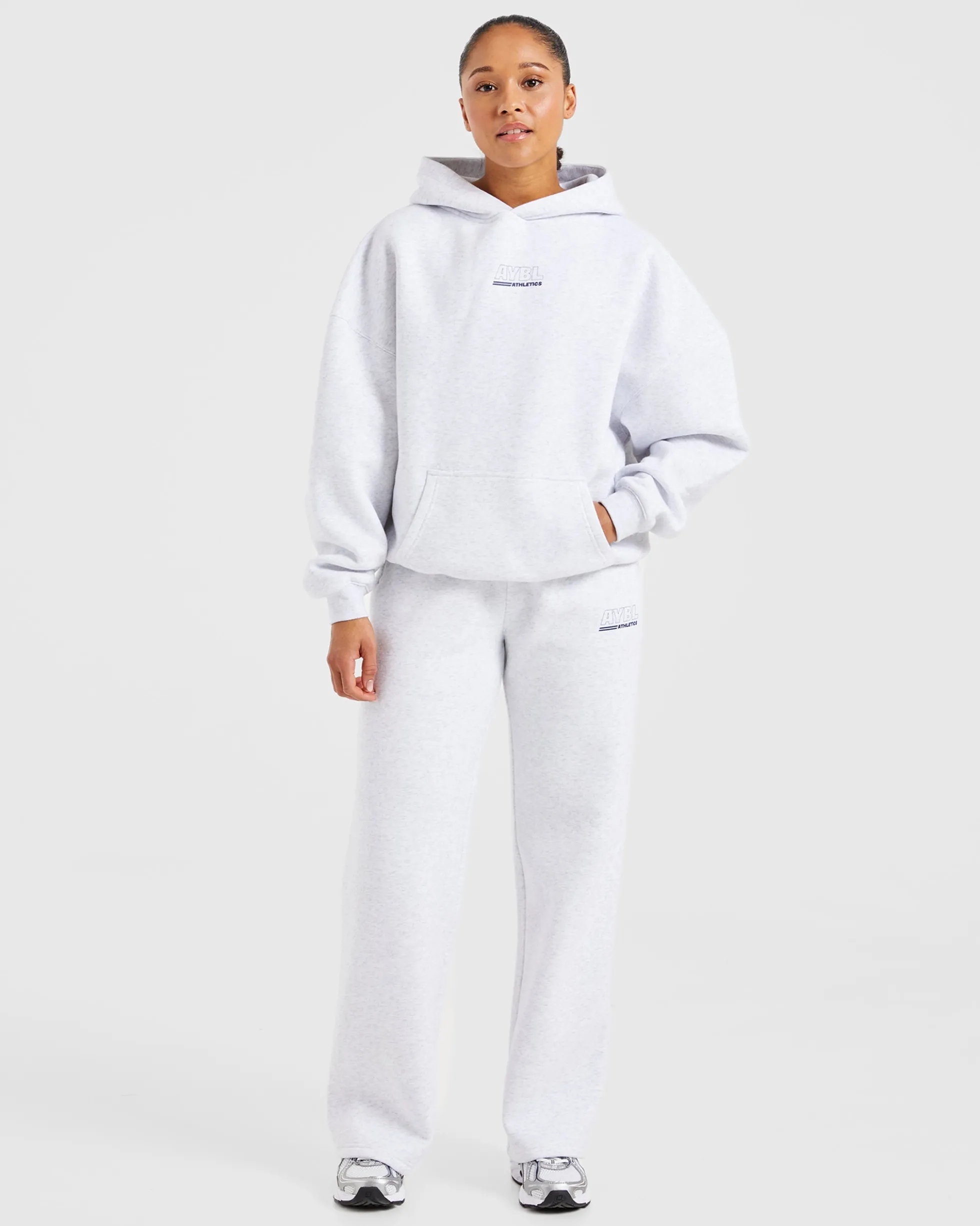 Athletics Track Oversized Straight Leg Joggers