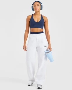Athletics Track Oversized Straight Leg Joggers