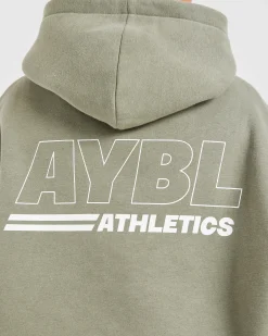 Athletics Track Oversized Hoodie