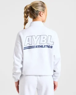 Athletics Track Oversized 1/4 Zip Pullover
