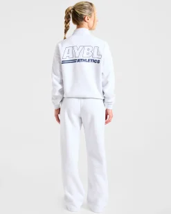 Athletics Track Oversized 1/4 Zip Pullover
