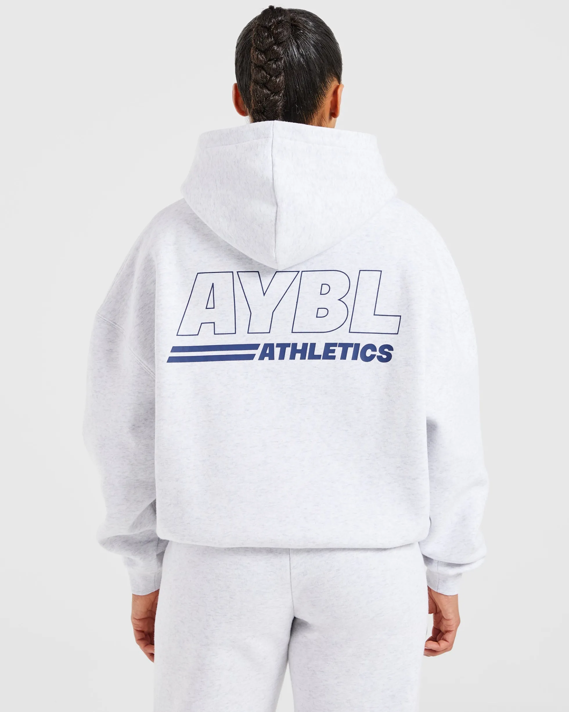 Athletics Track Oversized Hoodie