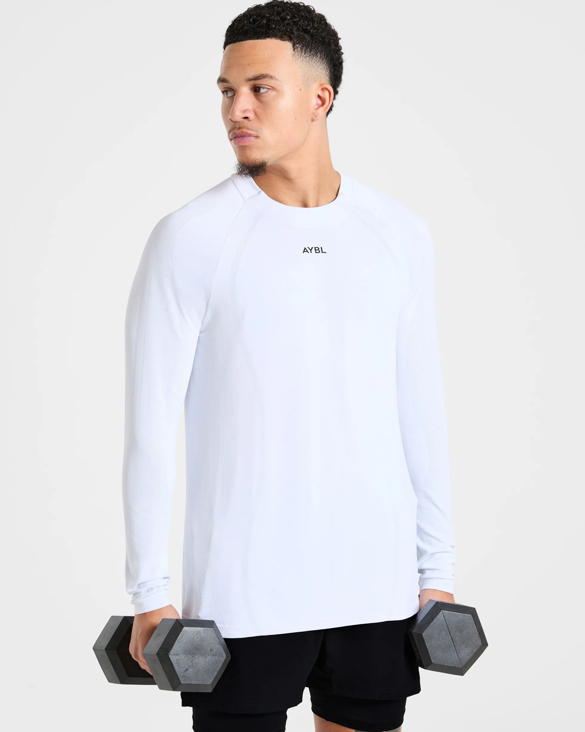 Attain Seamless Long Sleeve T Shirt