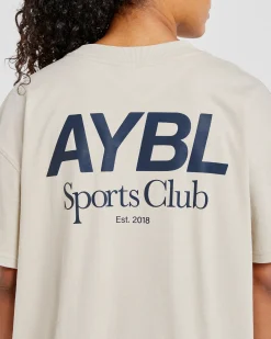 AYBL Sports Club Oversized T Shirt