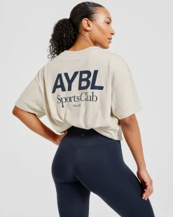 AYBL Sports Club Oversized T Shirt