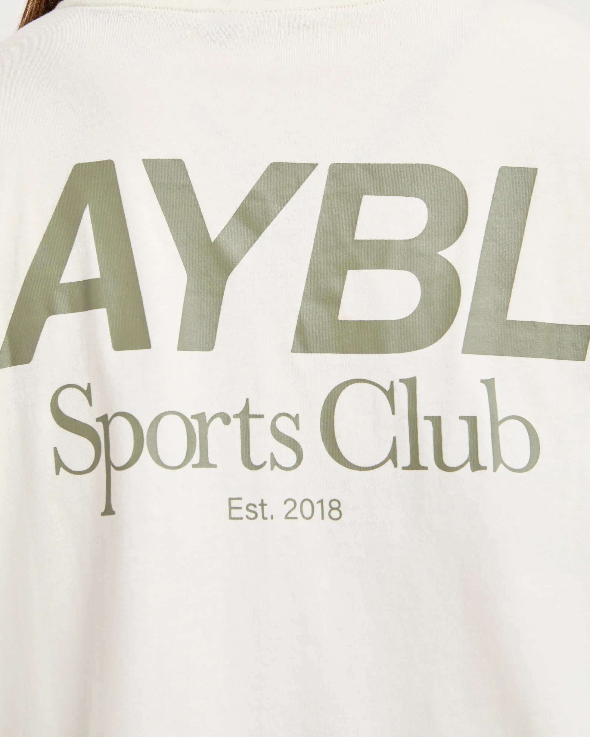 AYBL Sports Club Oversized T Shirt