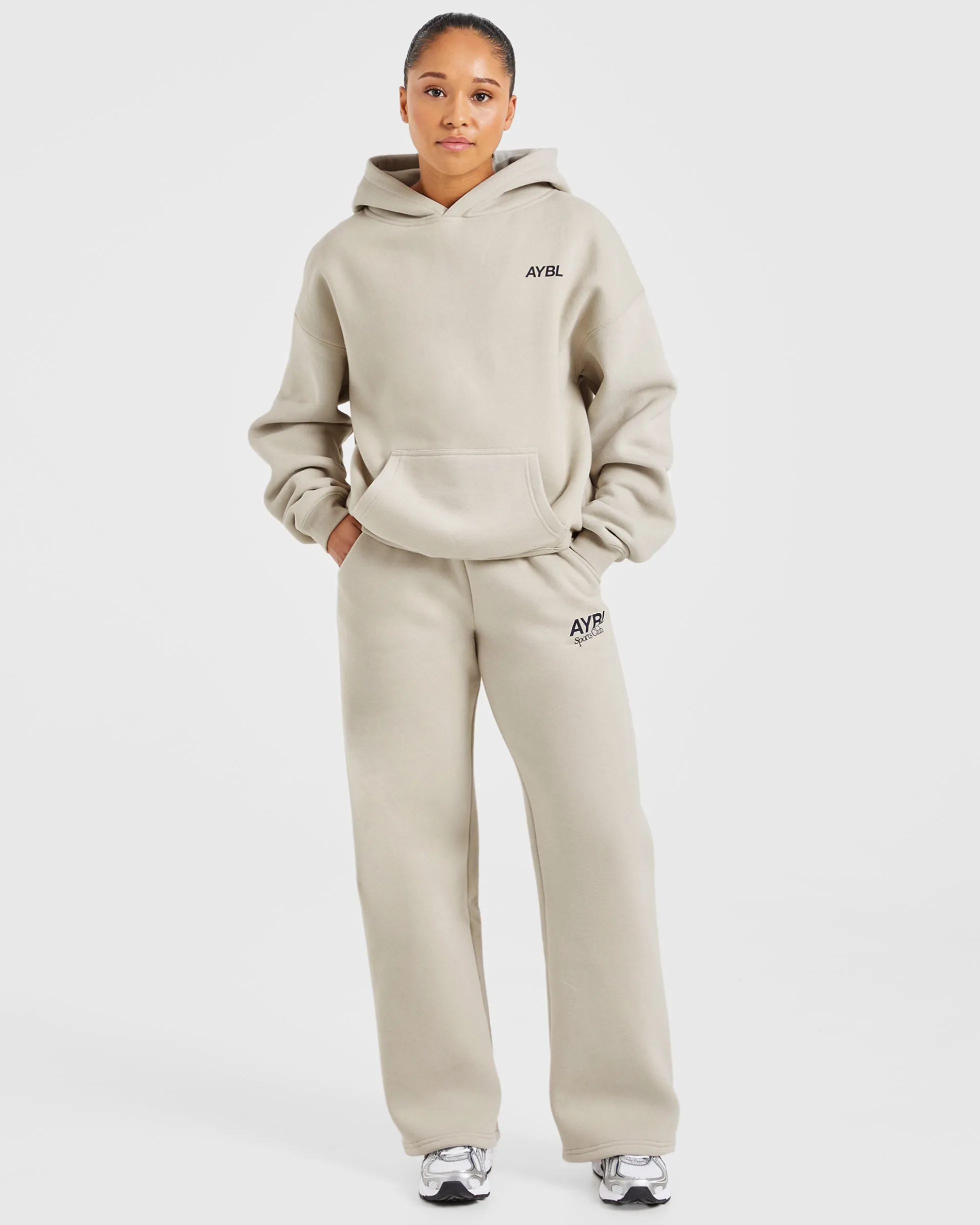 AYBL Sports Club Oversized Straight Leg Joggers