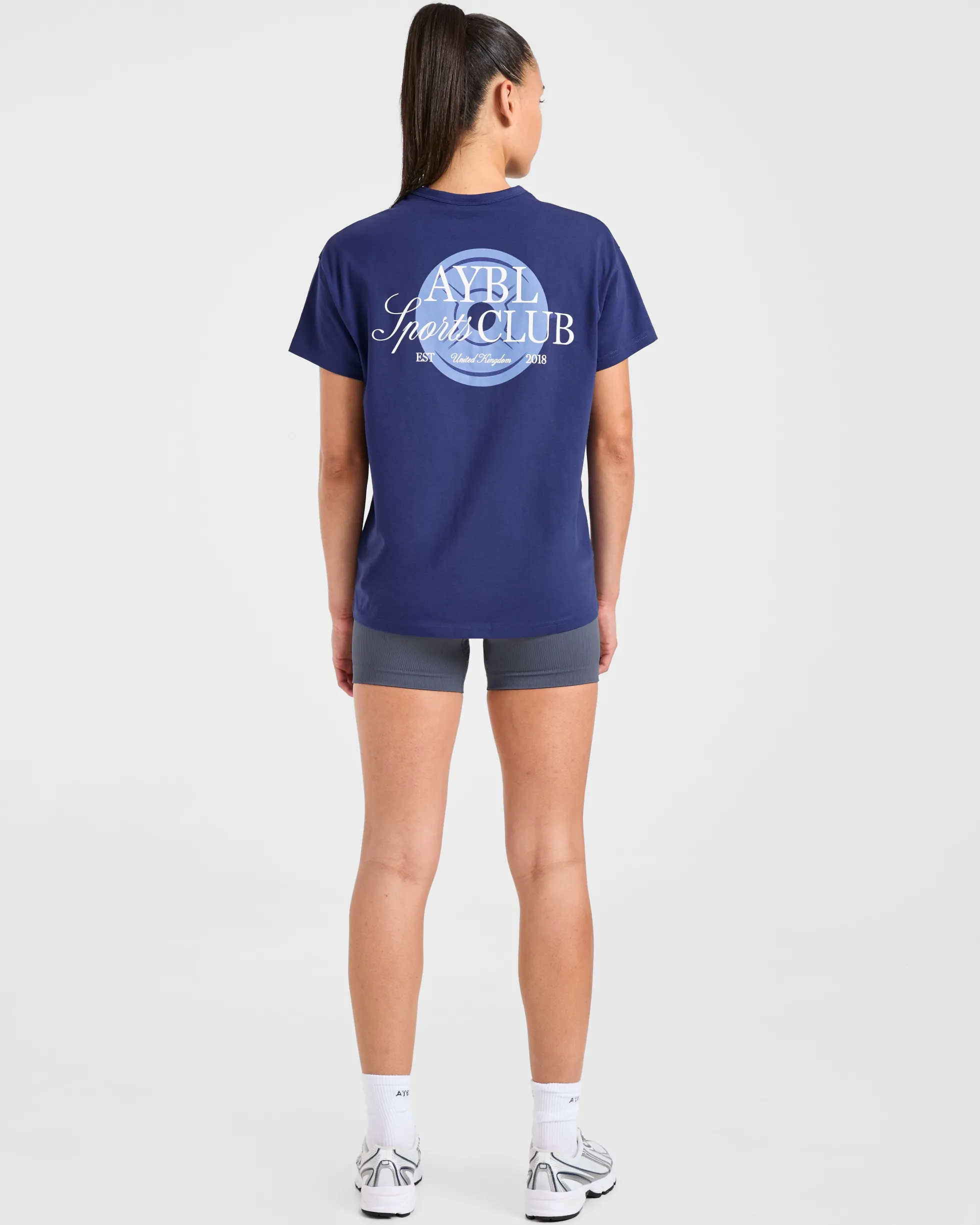 AYBL Sports Club Script Oversized T Shirt