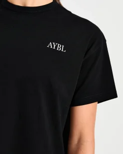 AYBL Sports Club Script Oversized T Shirt