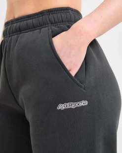AYBL Sports Outline Oversized Straight Leg Joggers