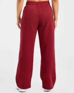 AYBL Sports Outline Oversized Straight Leg Joggers
