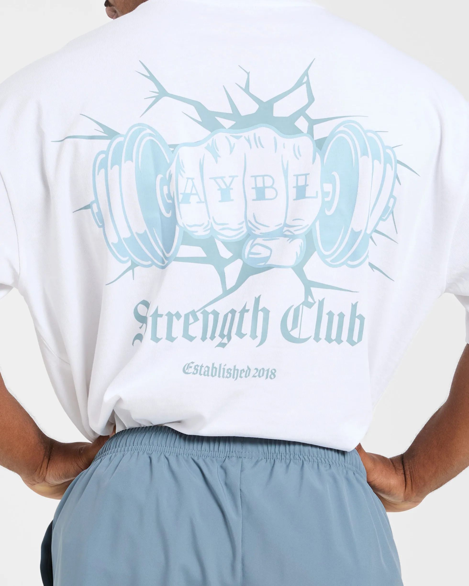 AYBL Strength Club Oversized T Shirt