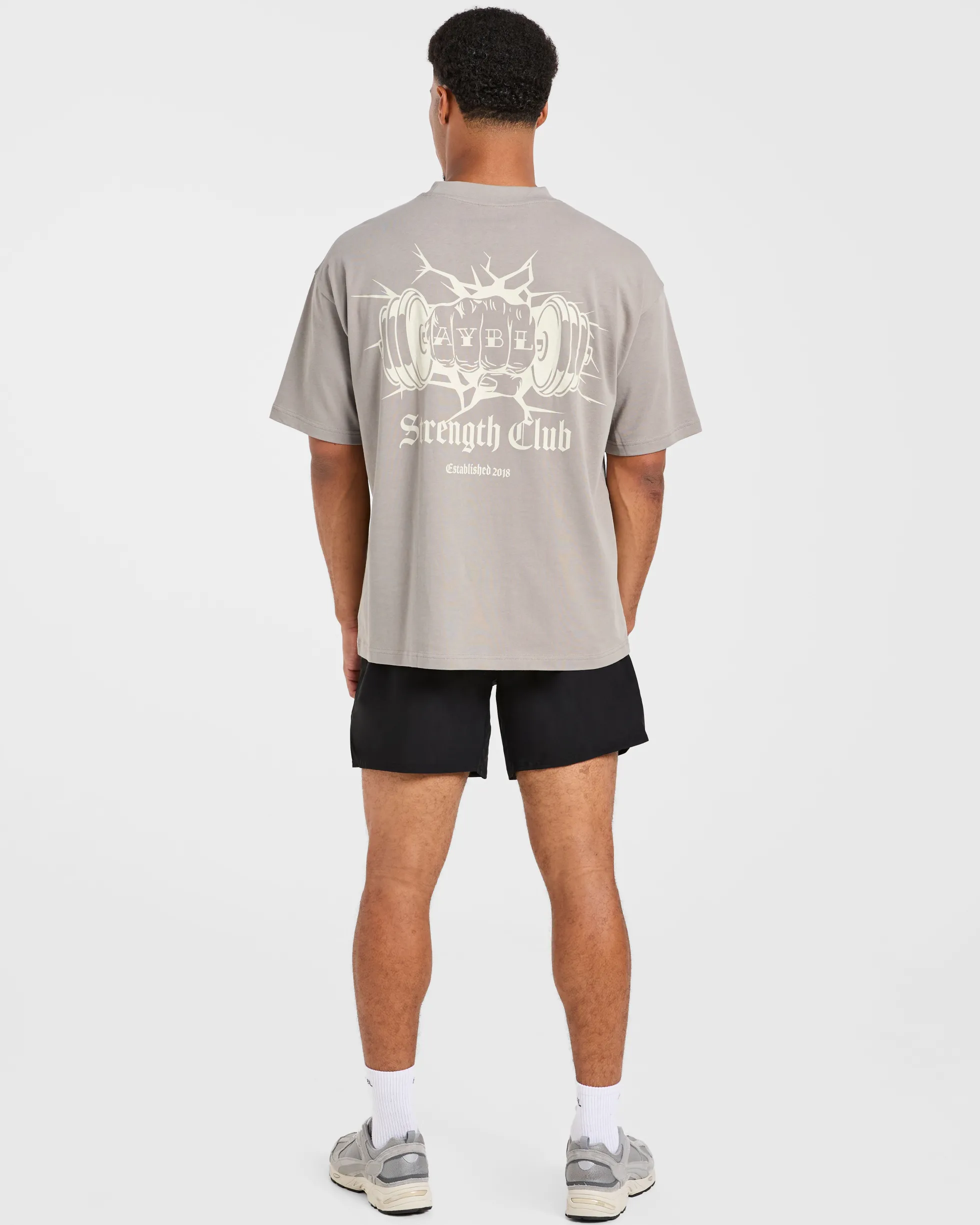 AYBL Strength Club Oversized T Shirt
