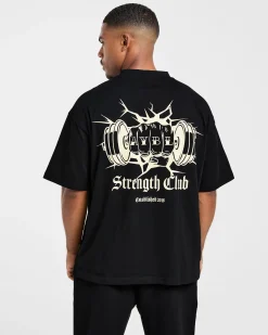 AYBL Strength Club Oversized T Shirt