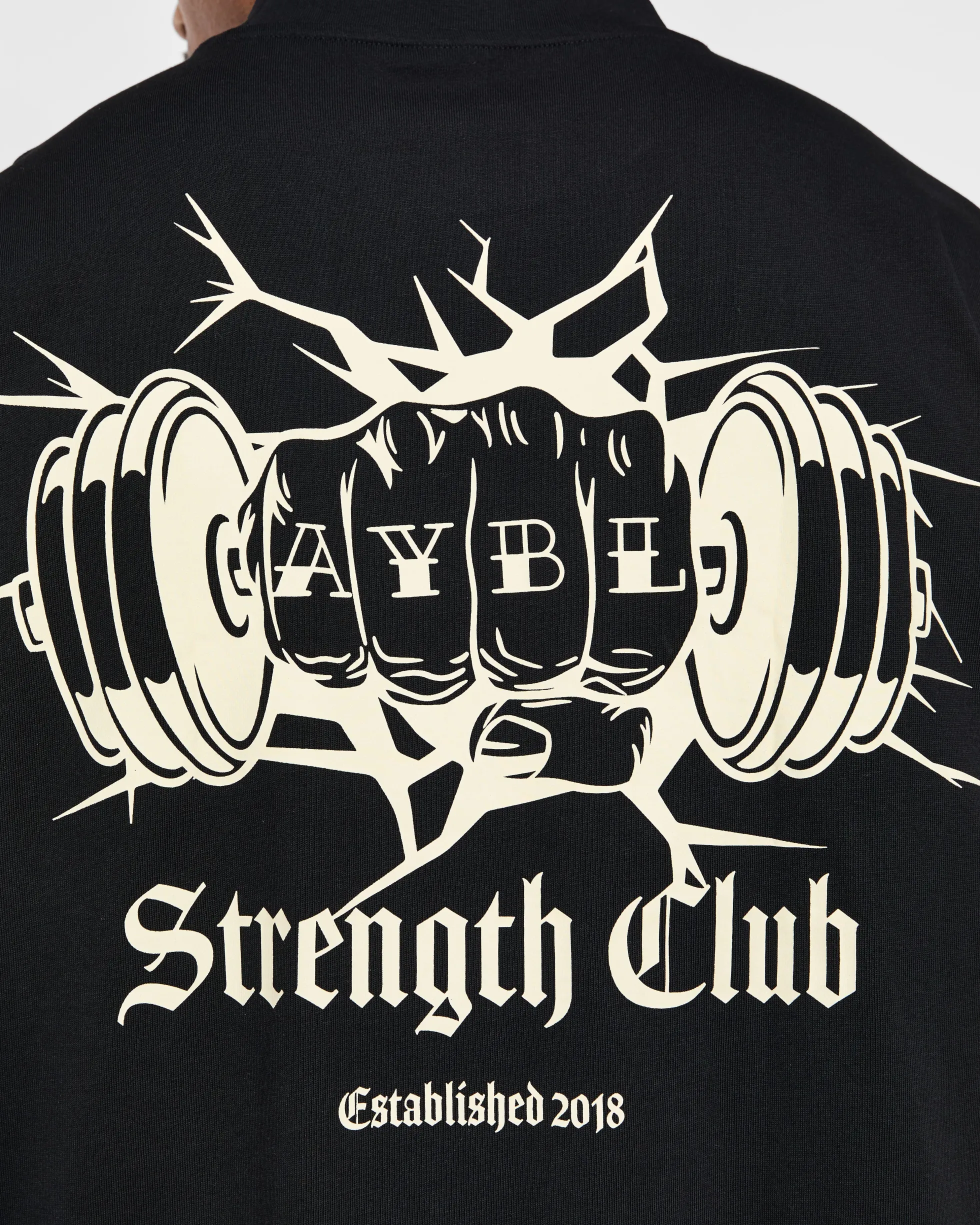 AYBL Strength Club Oversized T Shirt