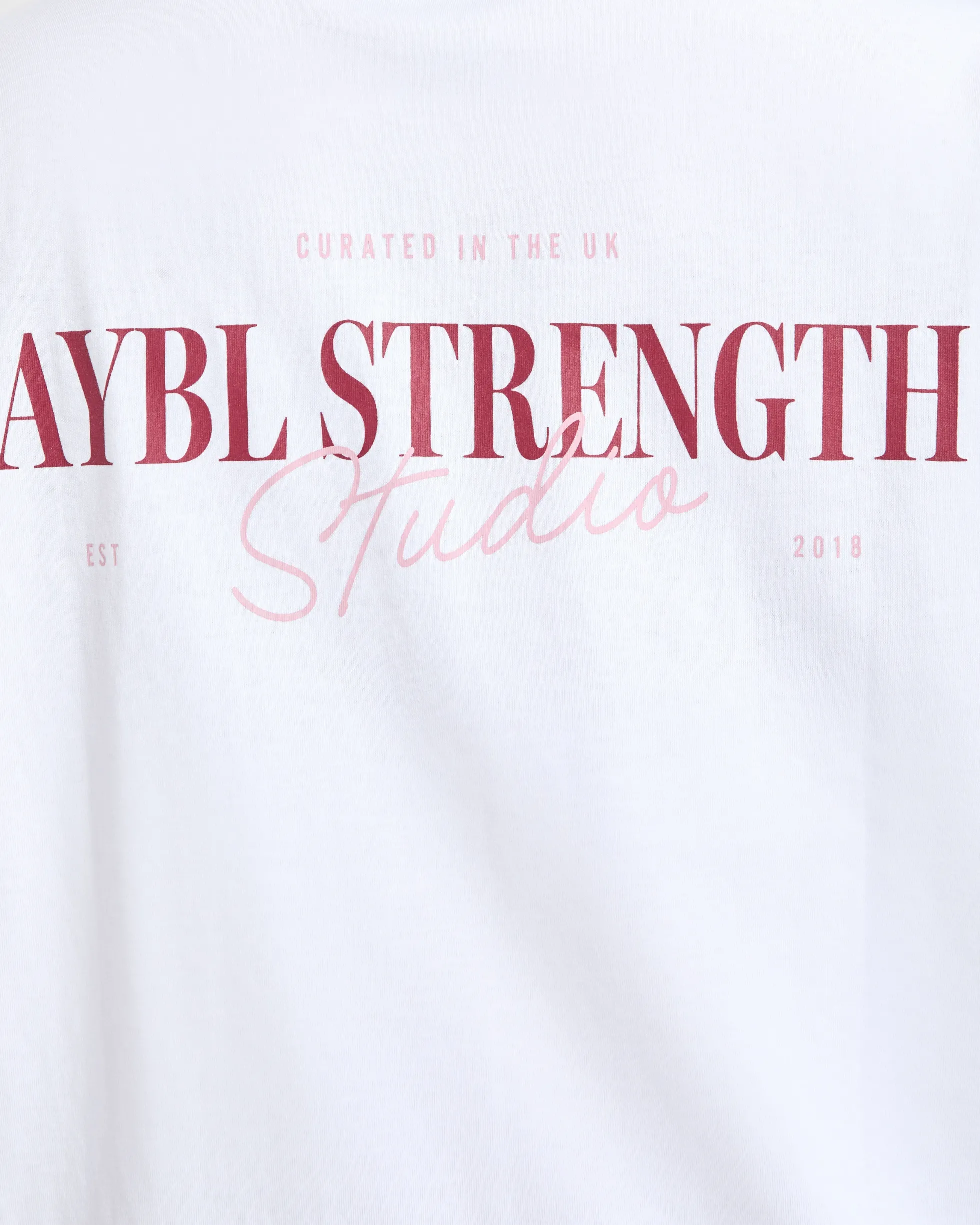 AYBL Strength Studio Oversized T Shirt