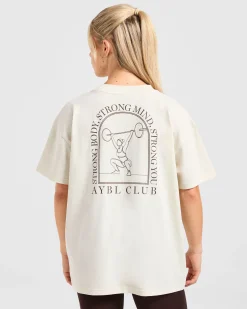 Body, Mind, You Oversized T Shirt