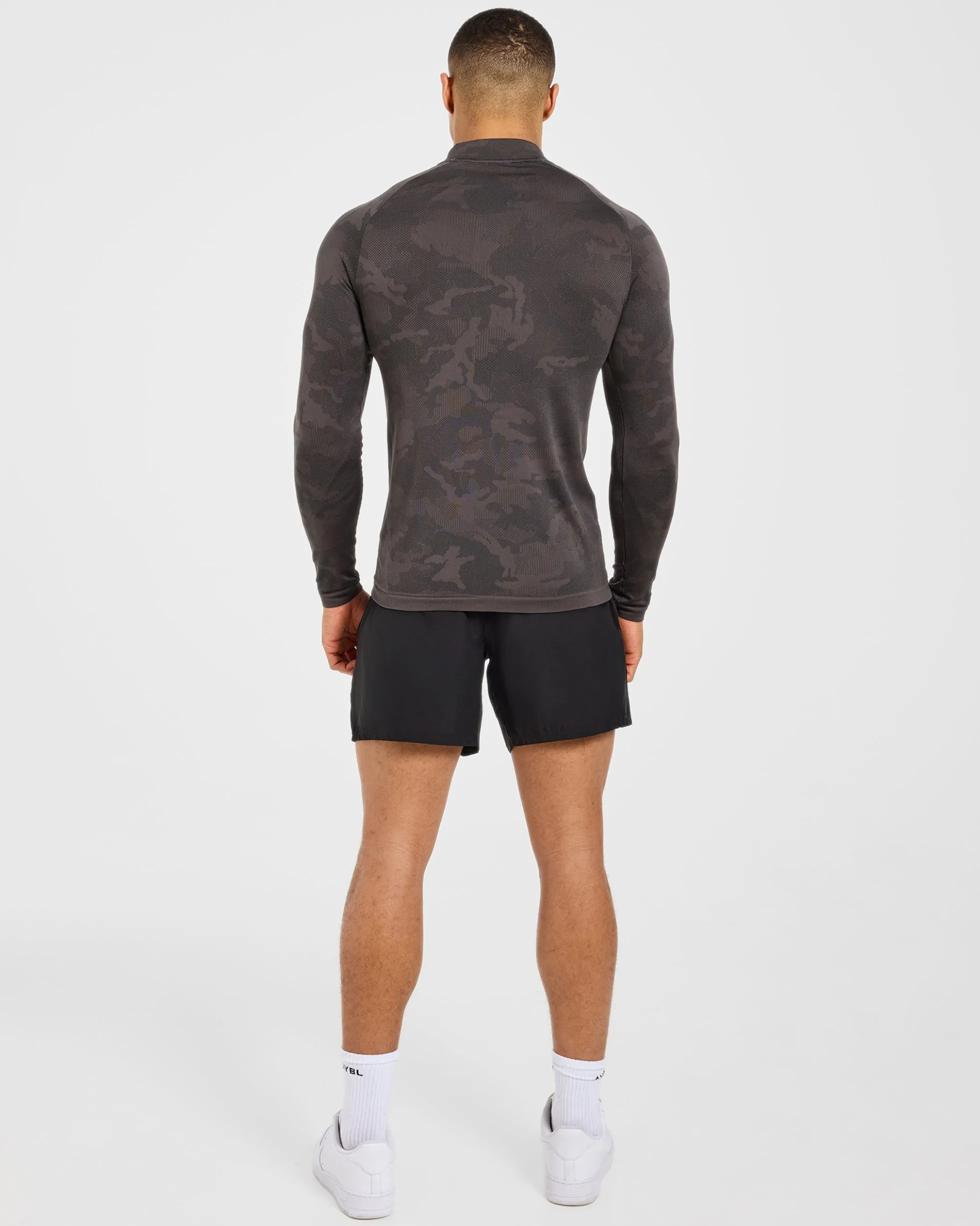 Camo Seamless 1/4 Zip Pullover
