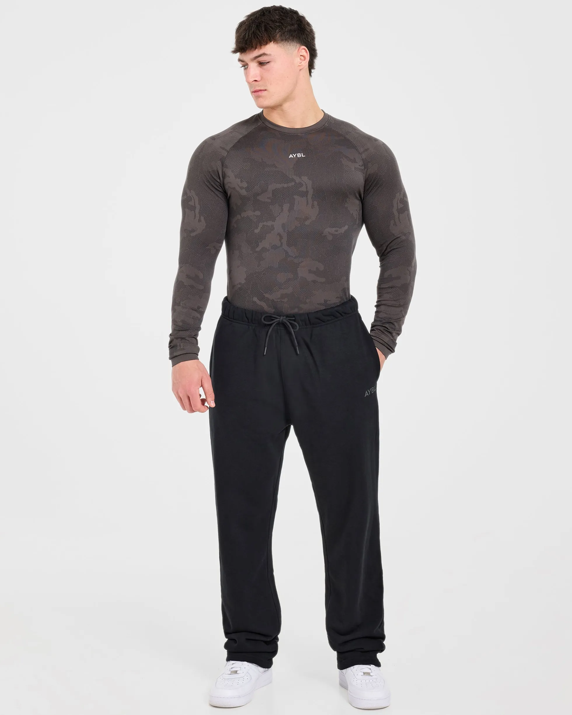 Camo Seamless Long Sleeve T Shirt