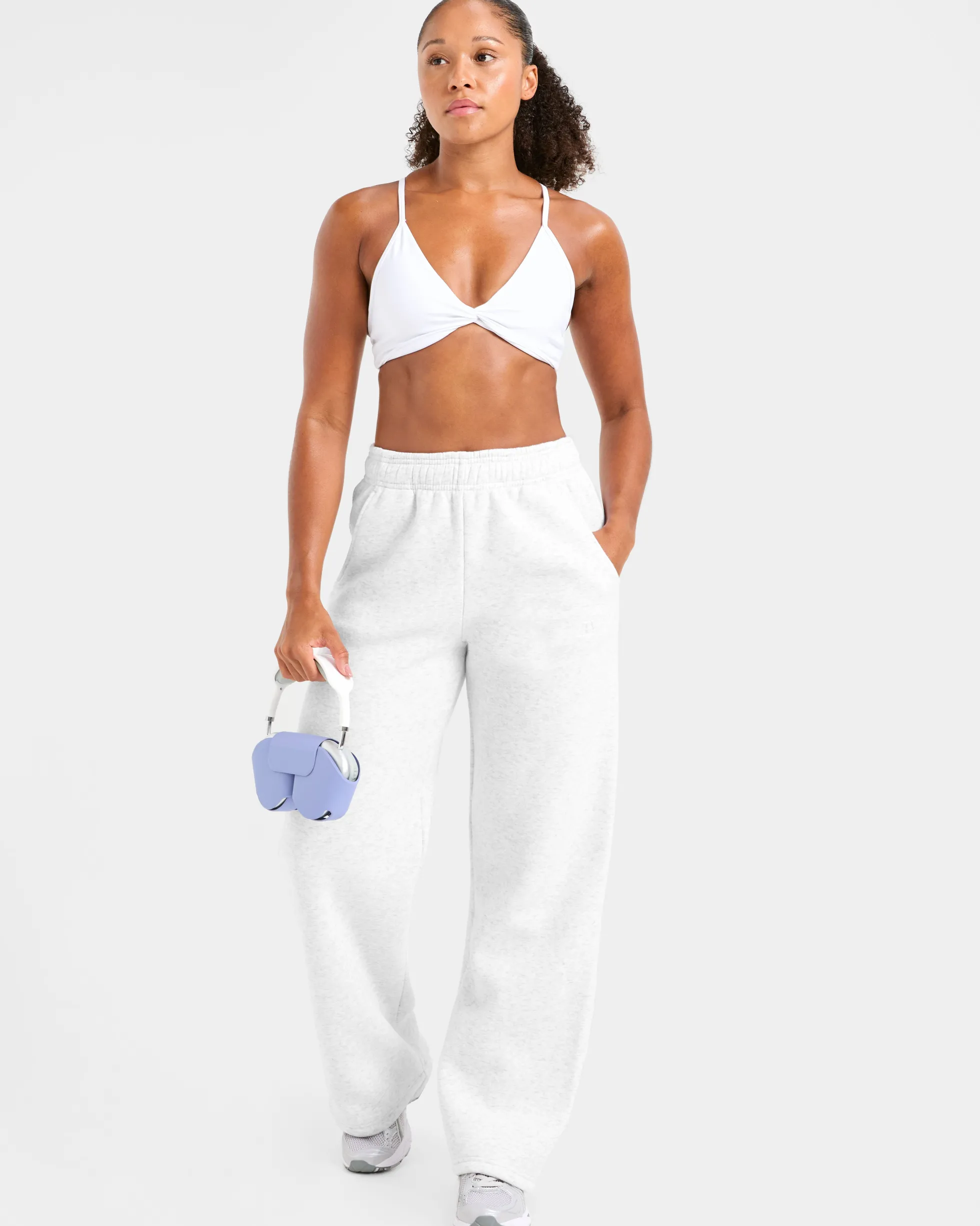 Classic Plush Oversized Straight Leg Joggers