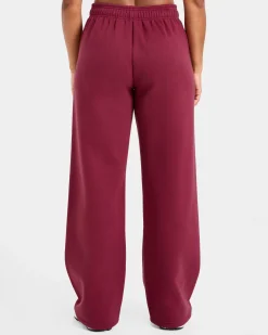 Classic Plush Oversized Straight Leg Joggers