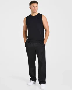 Classic Track Straight Leg Joggers