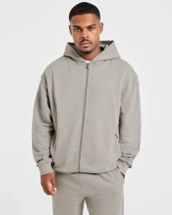 Craft Oversized Zip Up Hoodie