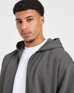 Craft Oversized Zip Up Hoodie