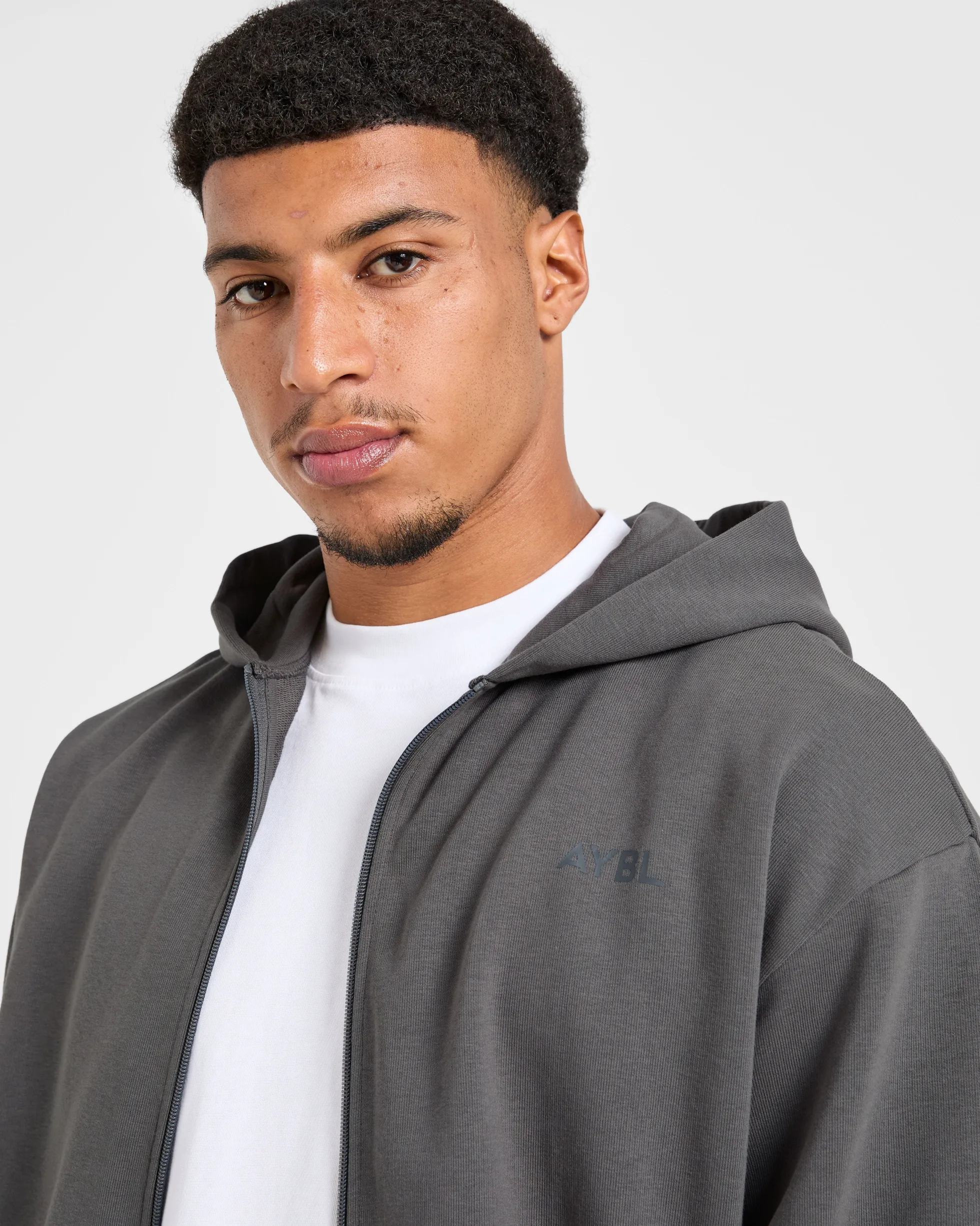 Craft Oversized Zip Up Hoodie