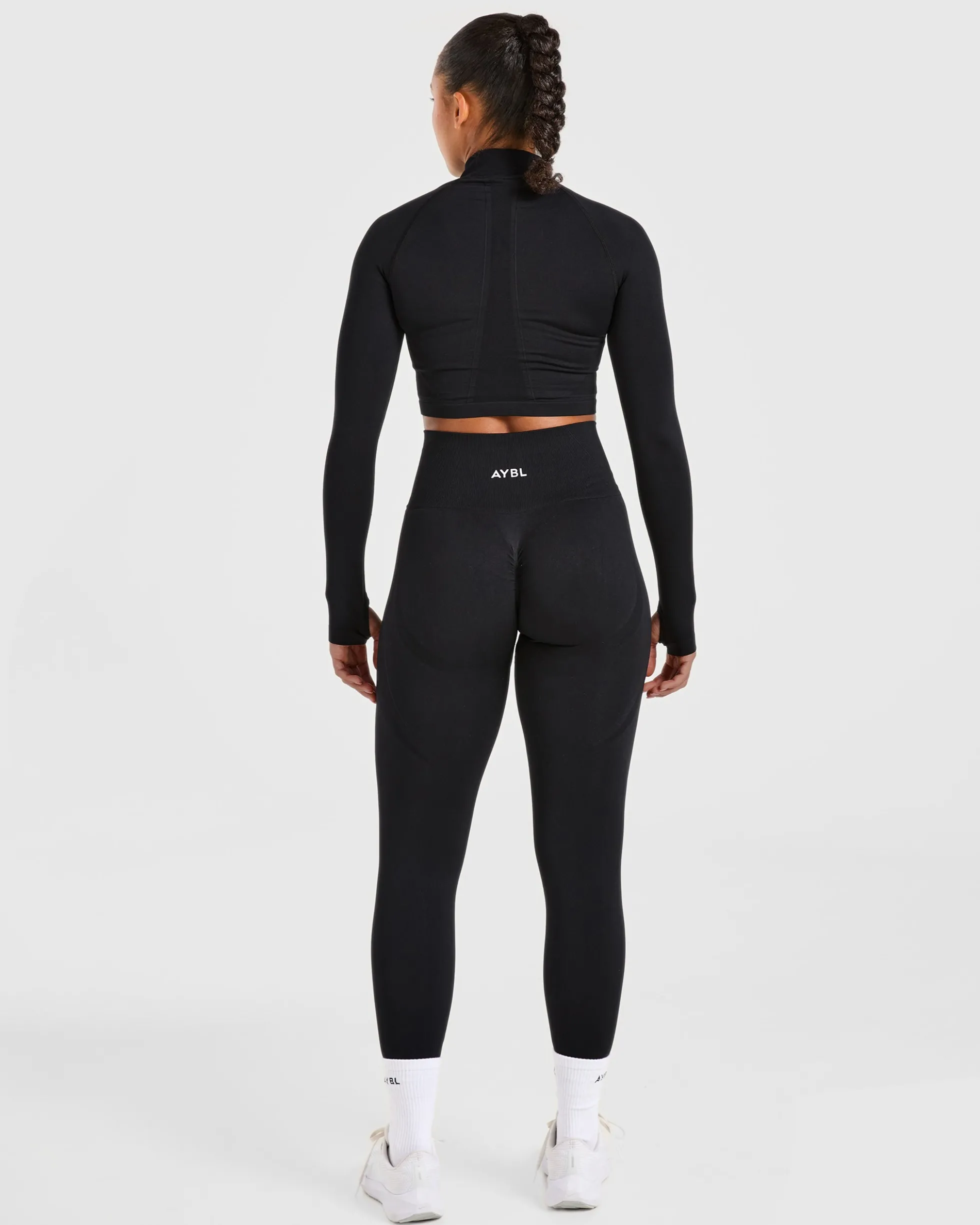 Empower Seamless Crop Zip Jacket