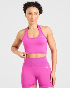 Empower Seamless Halterneck Crop Top