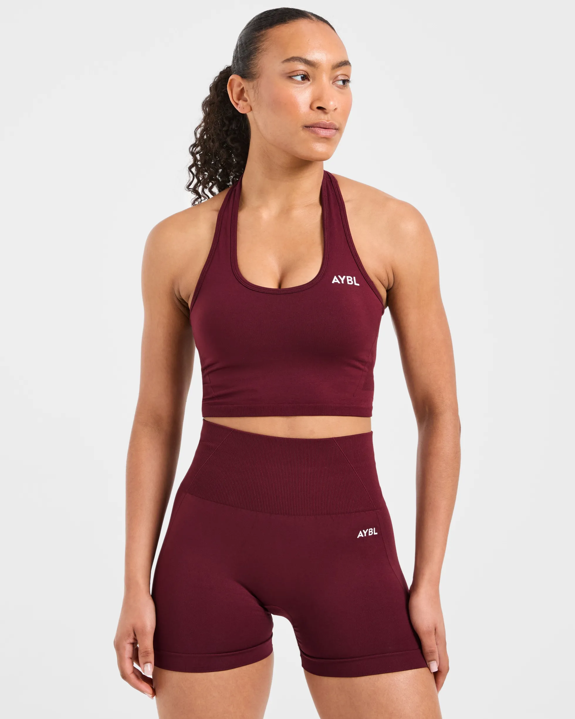 Empower Seamless Halterneck Crop Top