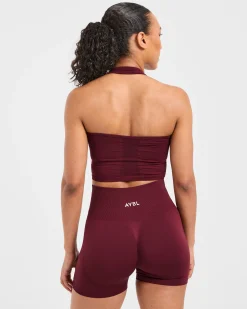 Empower Seamless Halterneck Crop Top