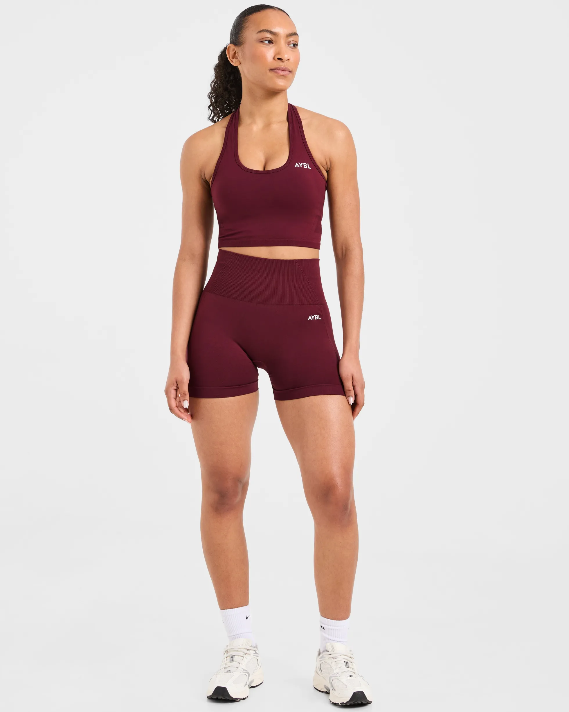 Empower Seamless Halterneck Crop Top