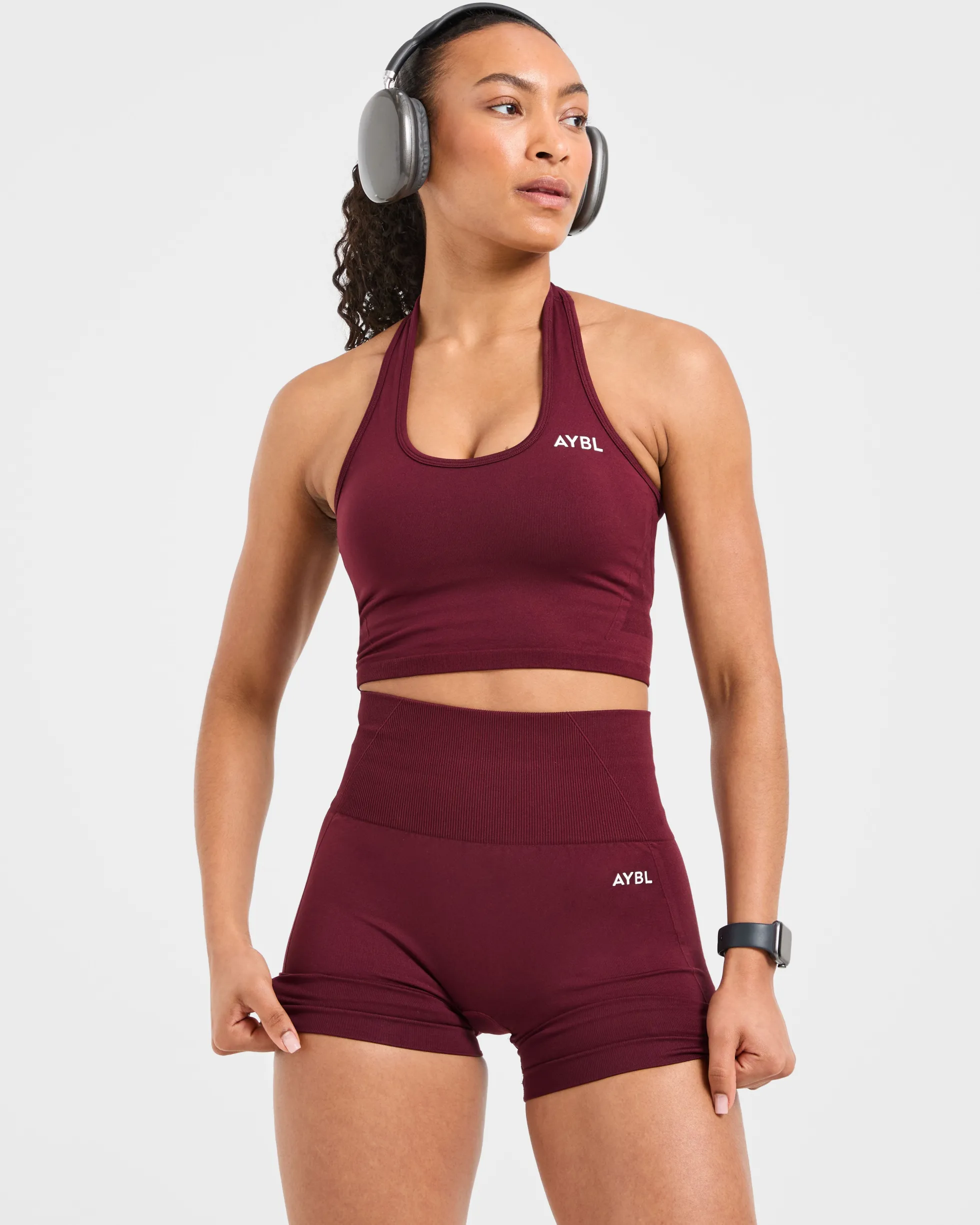 Empower Seamless Halterneck Crop Top