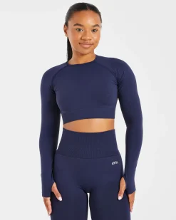 Empower Seamless Long Sleeve Crop Top