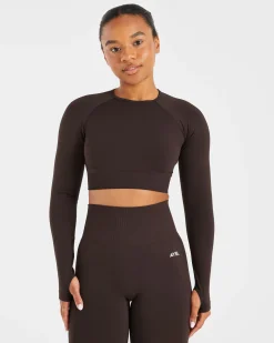 Empower Seamless Long Sleeve Crop Top
