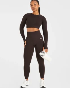 Empower Seamless Long Sleeve Crop Top