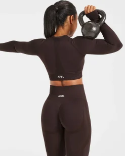 Empower Seamless Long Sleeve Crop Top