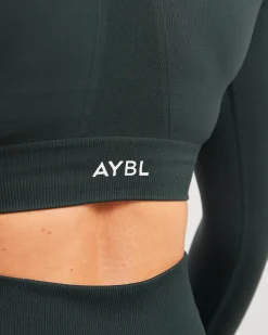 Empower Seamless Long Sleeve Crop Top